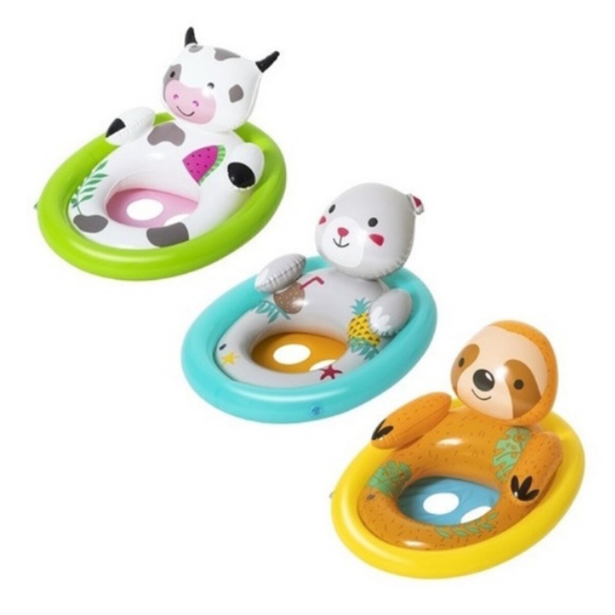 Asiento Inflable Con Sonido De Animales Bestway