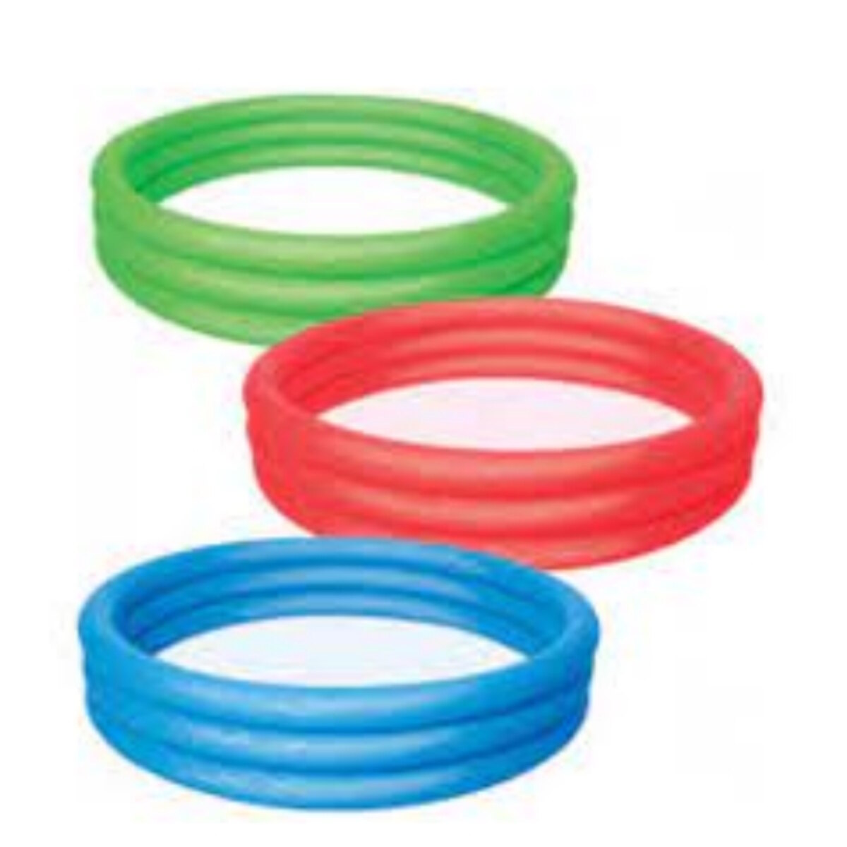 Pileta inflable Bestway 3 Aros 51024 de 102cm x 25cm 101L