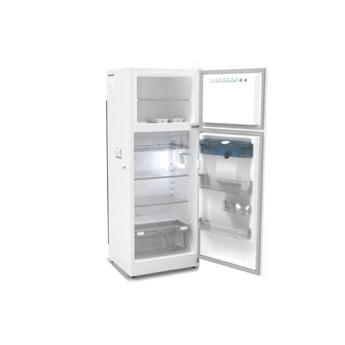 Heladera Auto Defrost Bambi 2f1600 Dispenser Blanca 328l-2