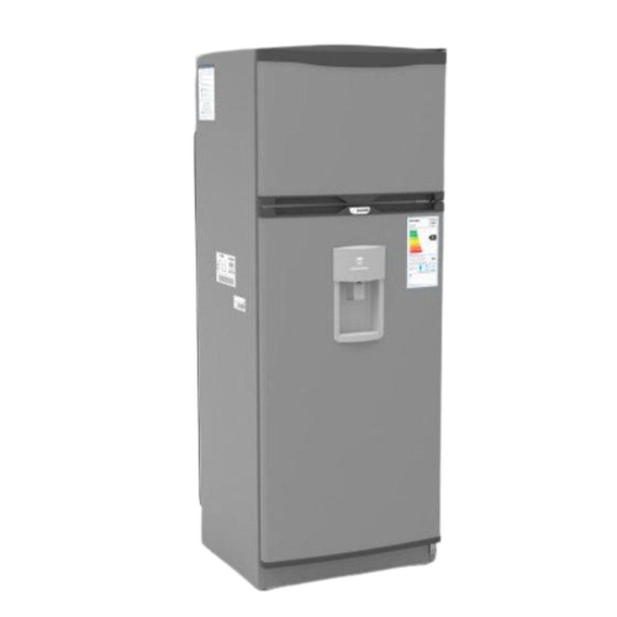 Heladera Bambi 2f1600 Con Dispenser Plata-2