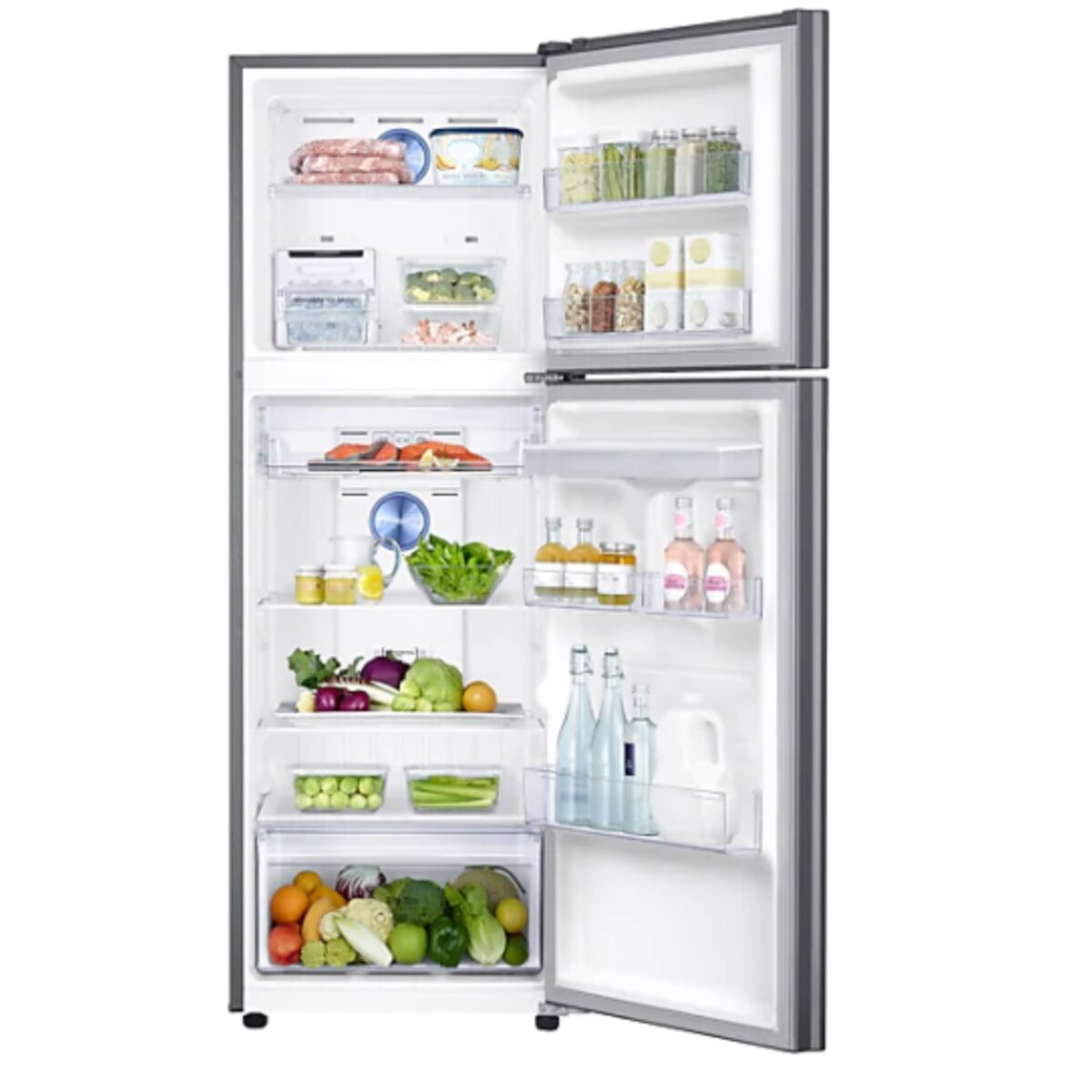 Heladera Con Freezer Samsung Rt32k5930sl Silver 318lts Plata-1
