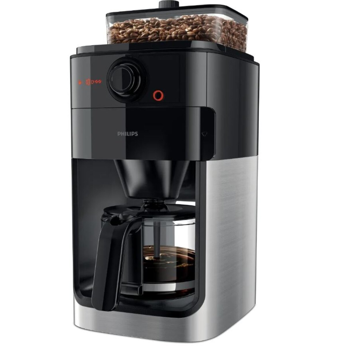 Cafetera Philips Grind & Brew Hd7767 con Molinillo Integrado-1