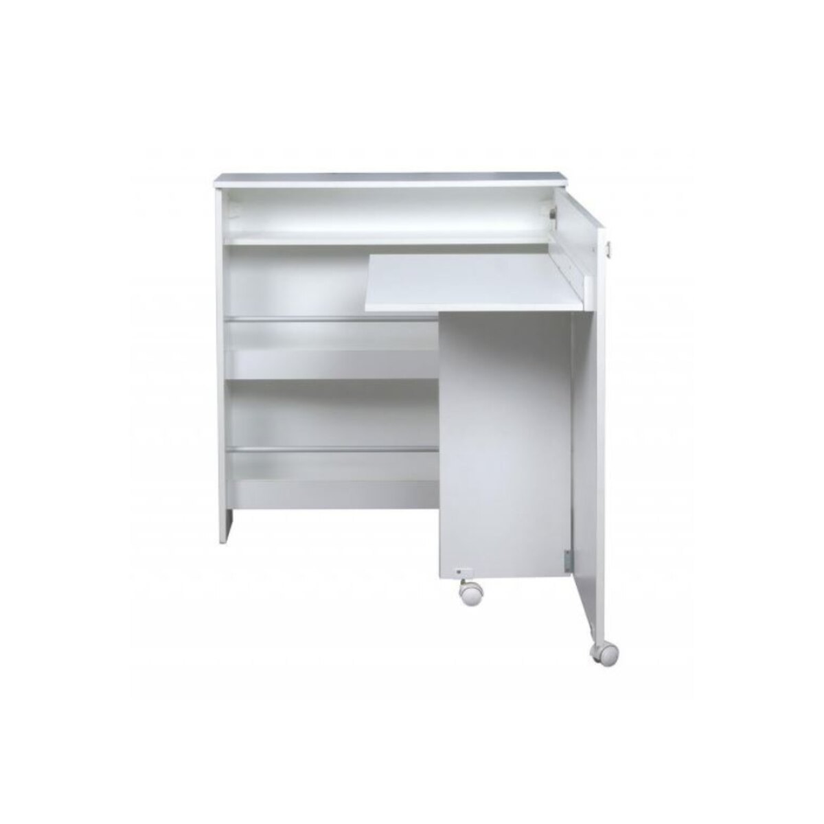 Escritorio Libro Convertible Richezze Blanco-1