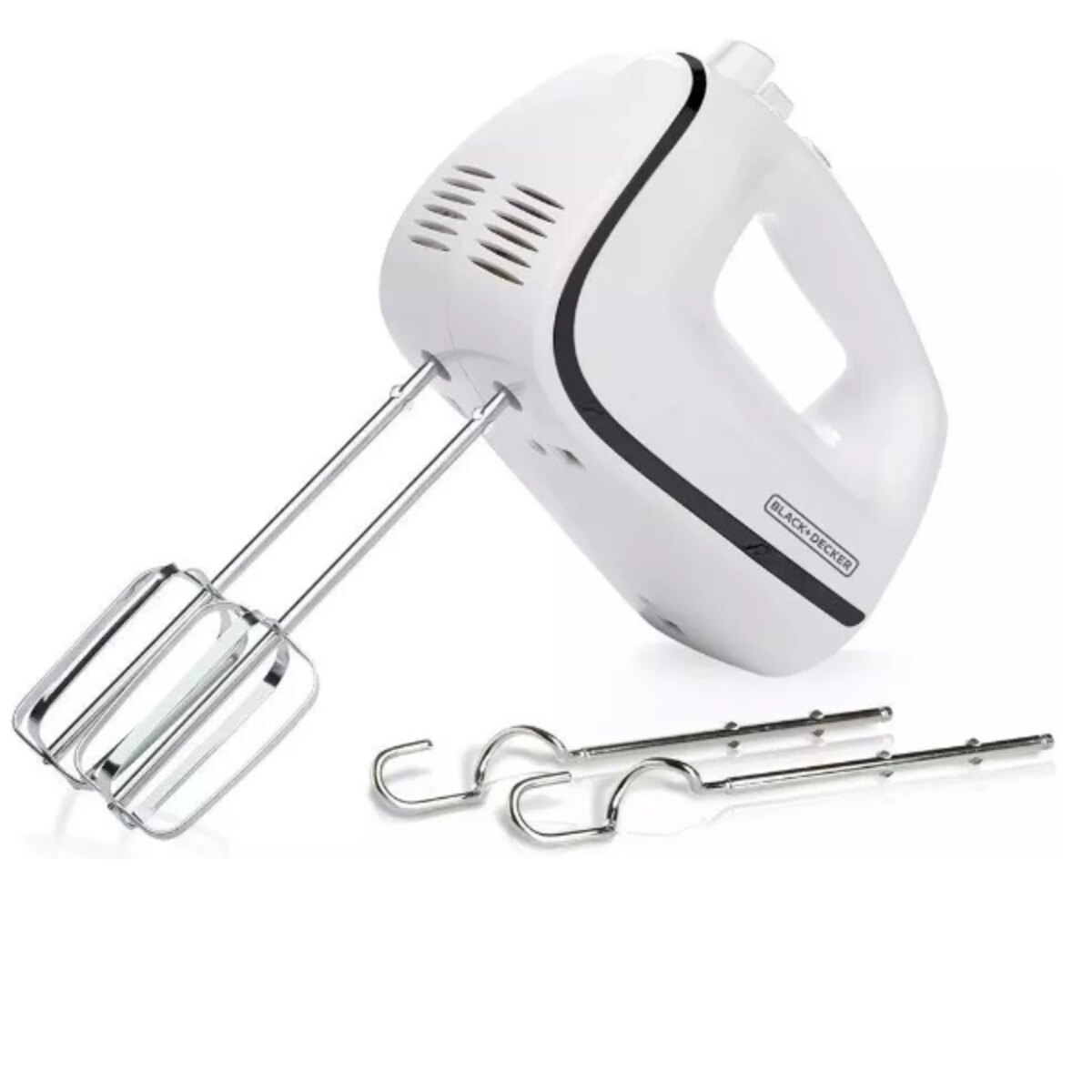 Batidora De Mano Black+decker Mx1002 Blanca 220 v