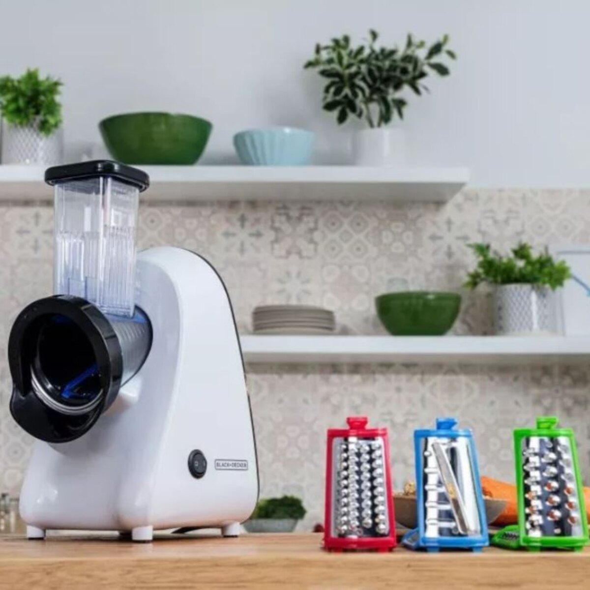 Rallador Eléctrico Multifunción Black + Decker Sl010-ar-4