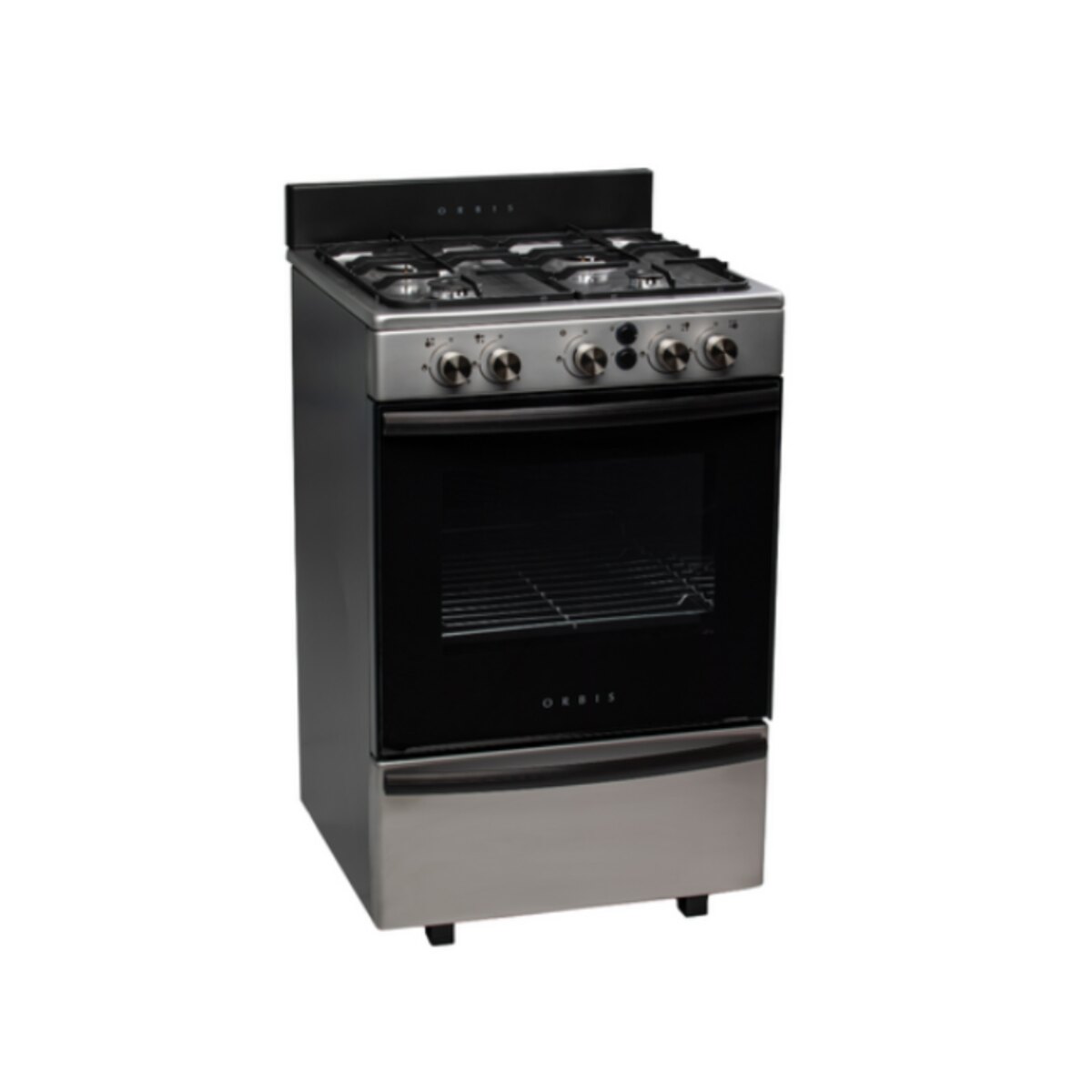Cocina Orbis 858ap4 55 cm Inox Multigas-1