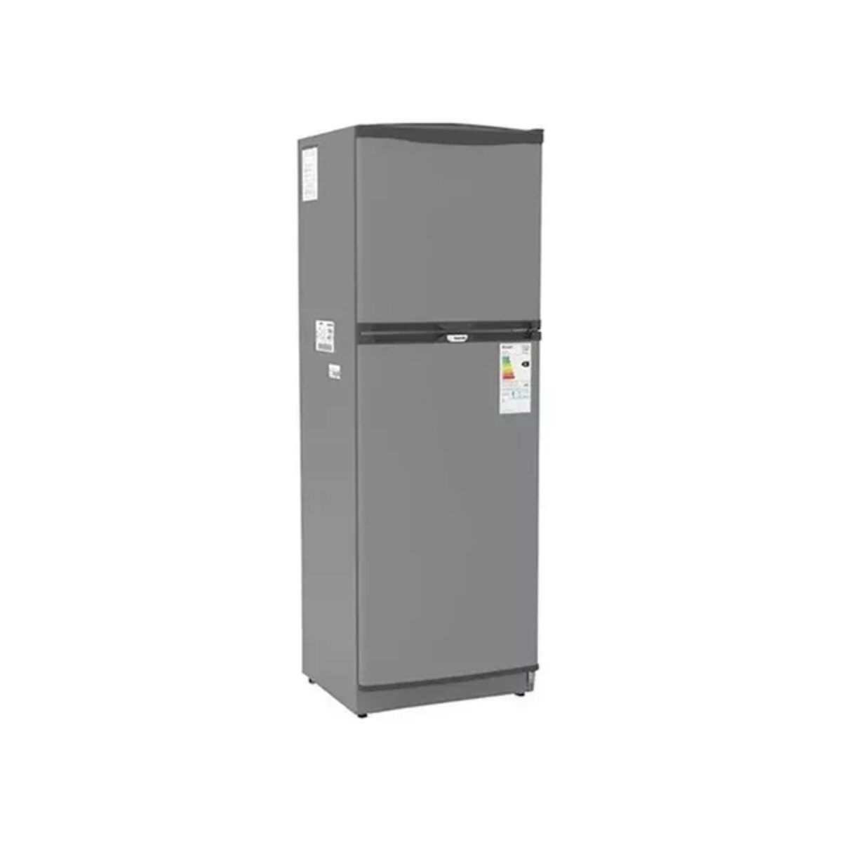 Heladera Auto Defrost Bambi 2f1800 Plata Con Freezer 386l
