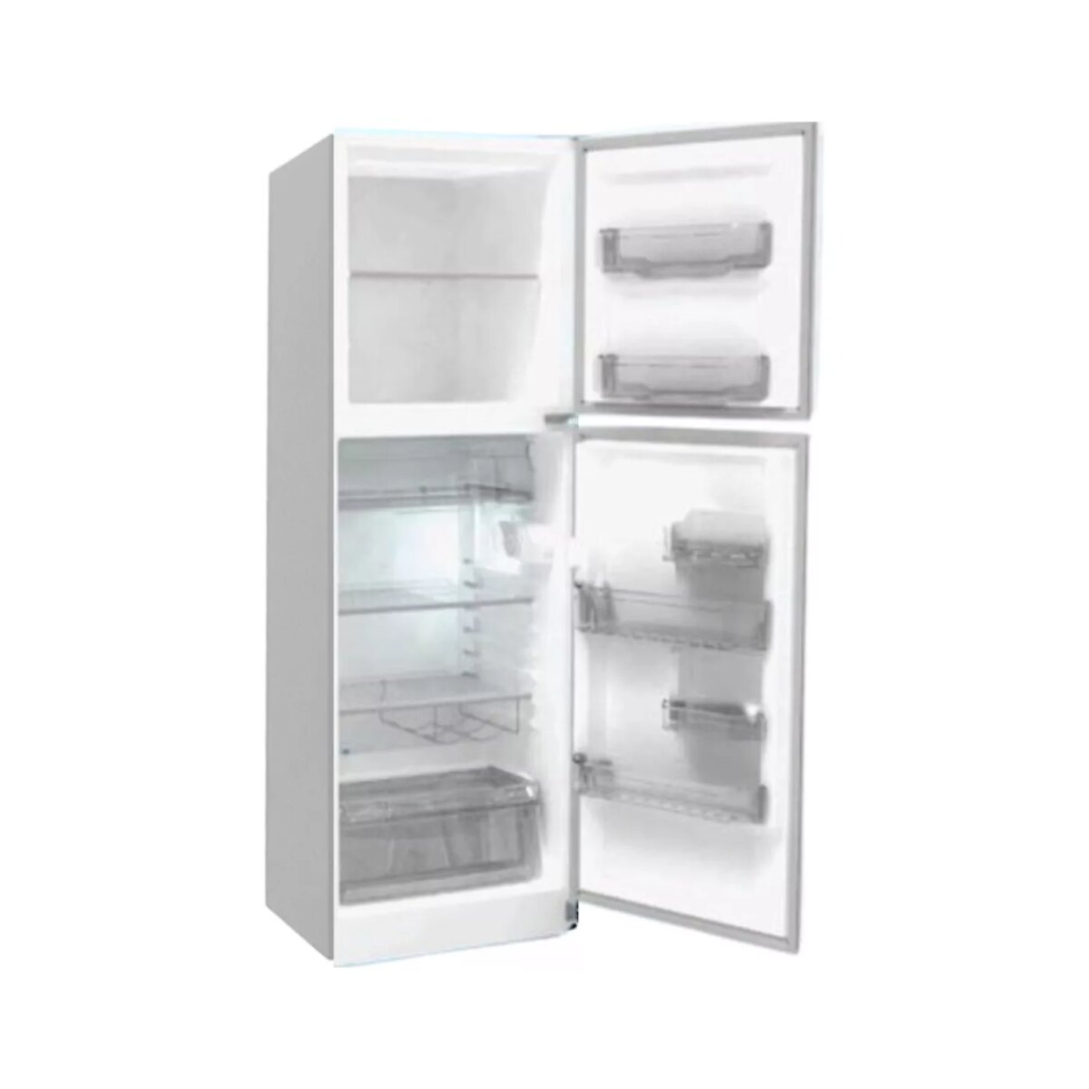 Heladera Auto Defrost Bambi 2f1800 Plata Con Freezer 386l-2