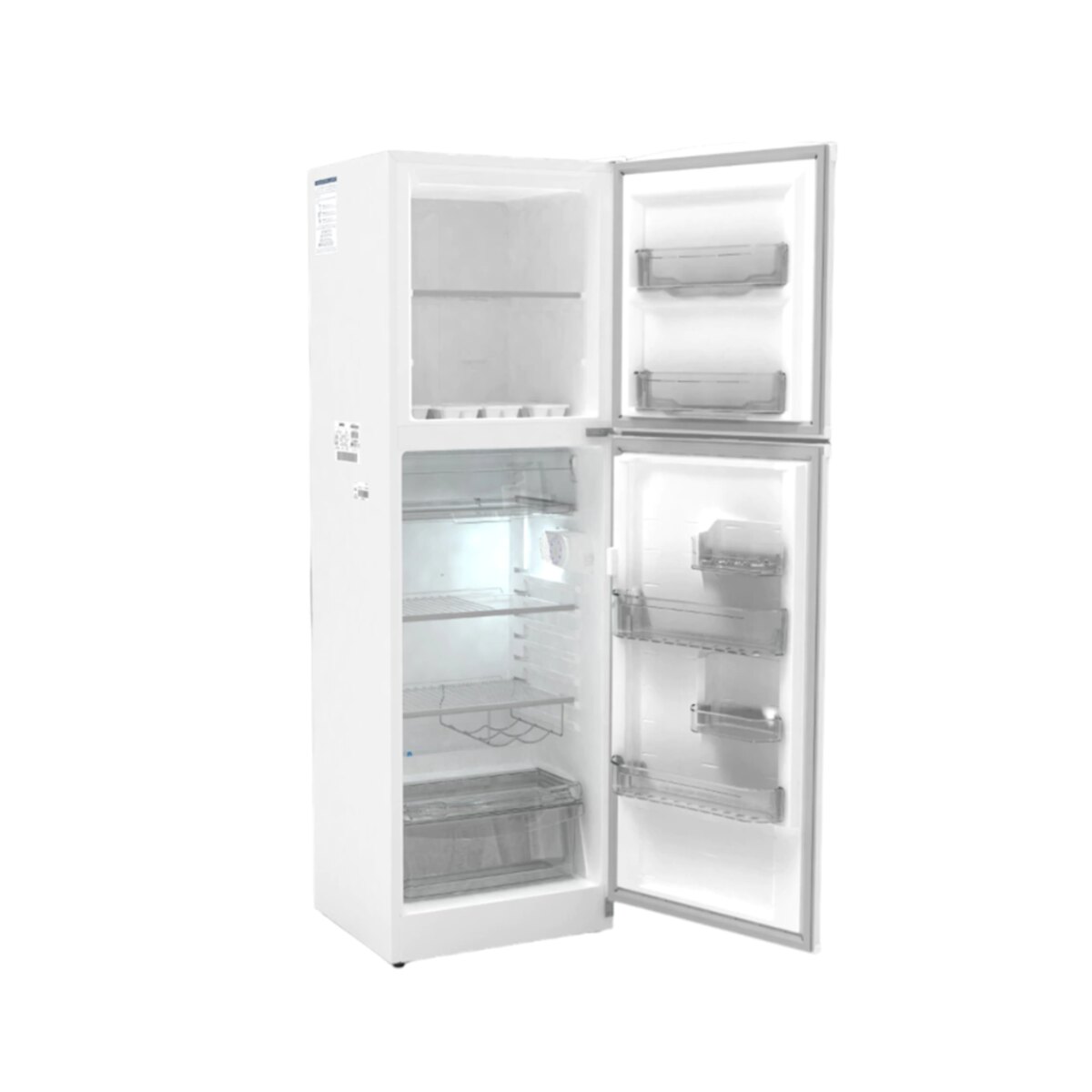 Heladera Auto Defrost Bambi 2f1800 Blanca Con Freezer 381l-3