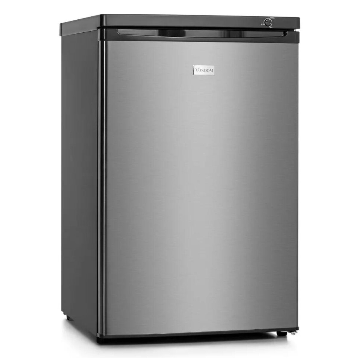Freezer Bajo Mesada Vondom Línea Acero 85 Litros Plateado