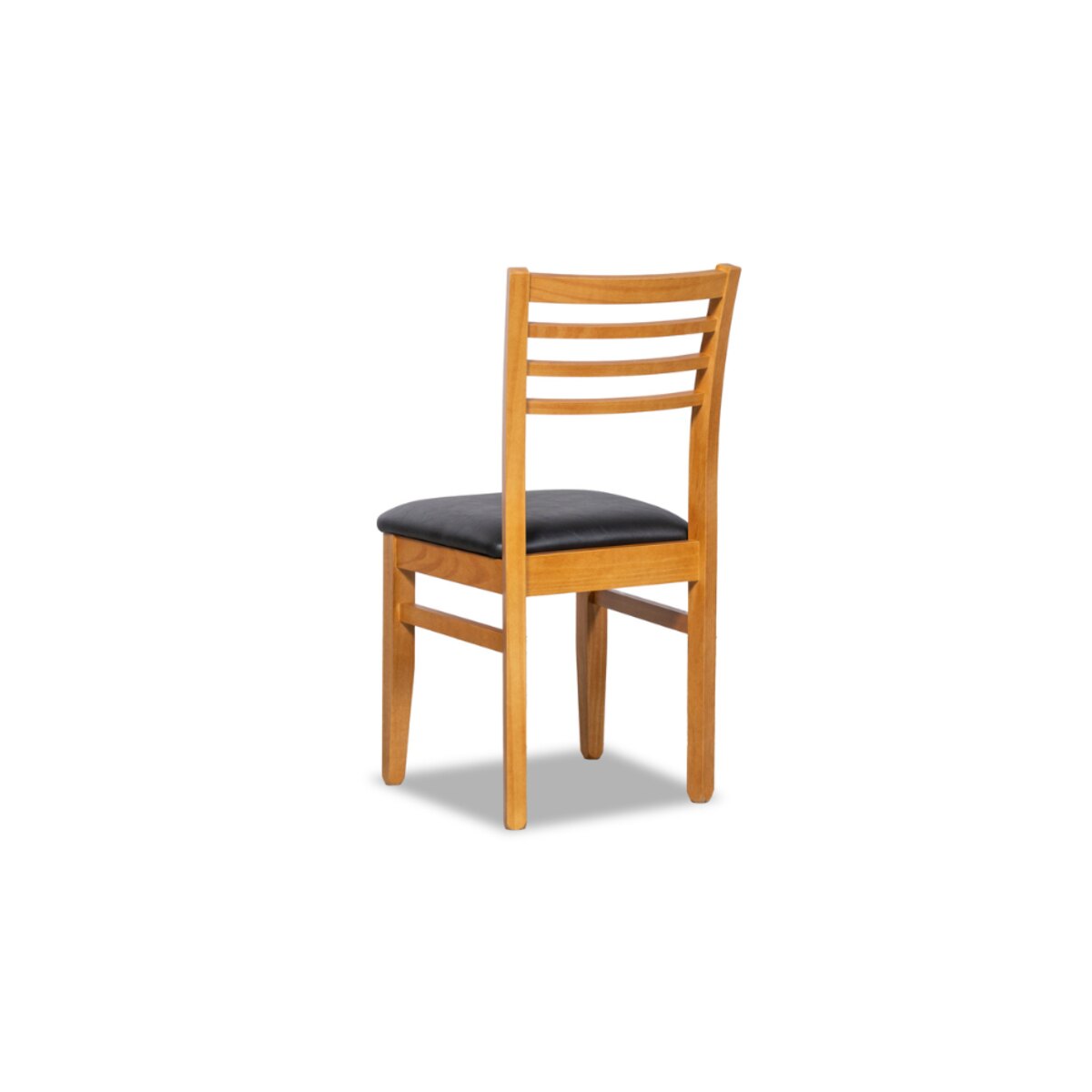 JUEGO COMEDOR ESCANDINAVO 130CM MESA NEGRA + 4 SILLAS-4