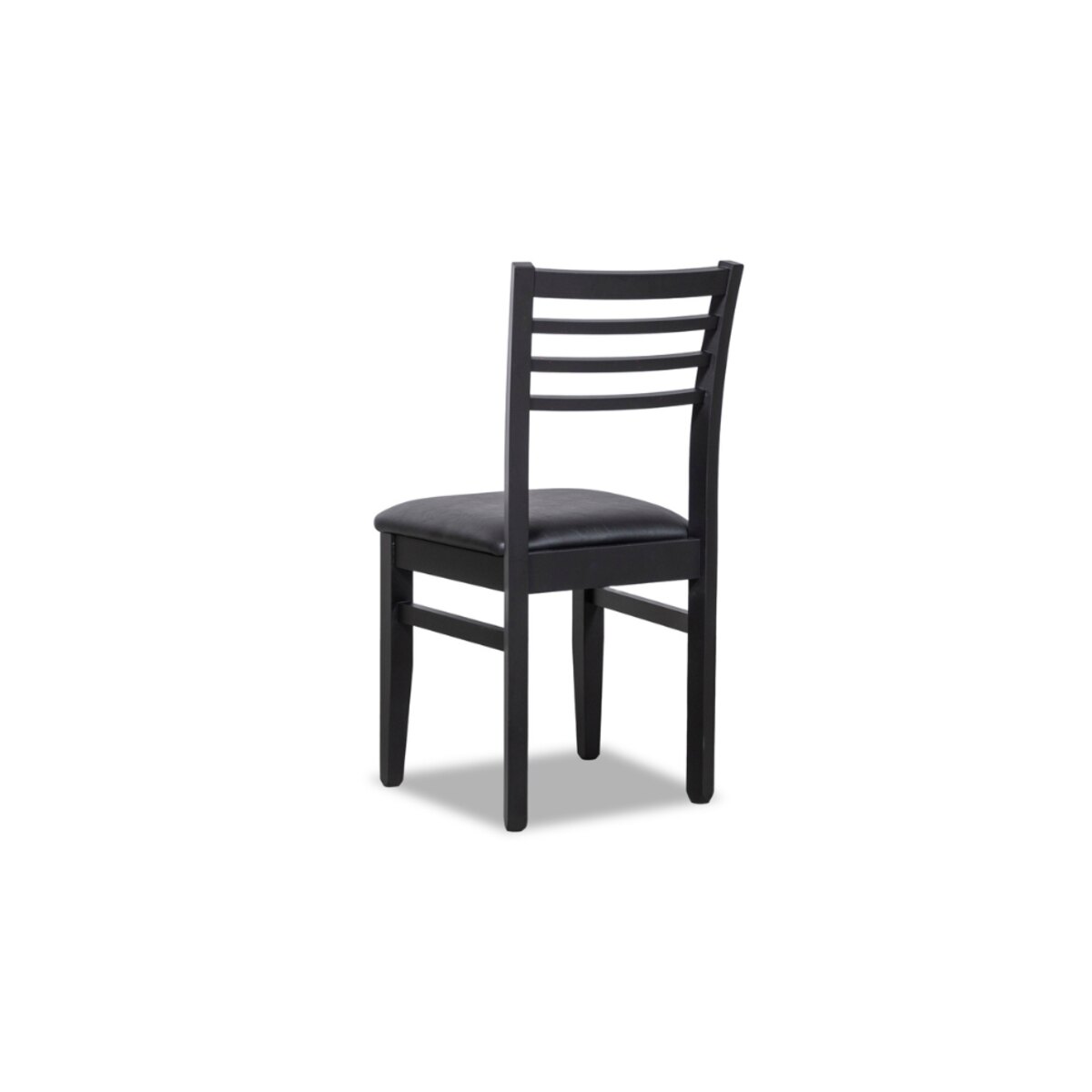 JUEGO COMEDOR ESCANDINAVO 160CM MESA + 6 SILLAS NEGRAS-3