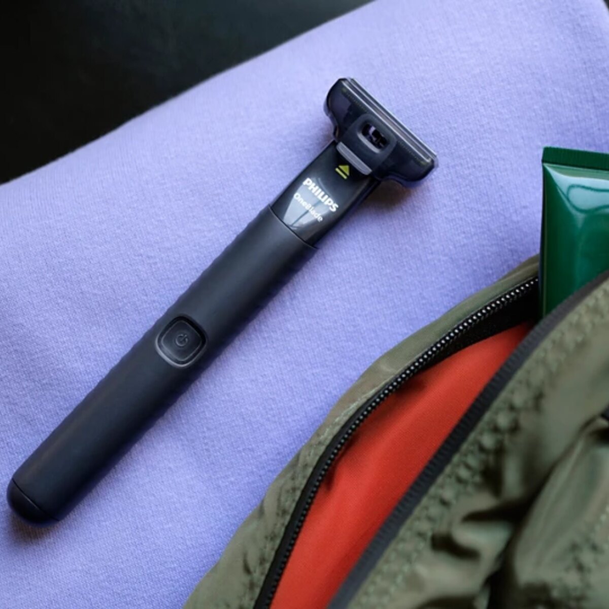 Philips Oneblade Qp1424/10 Recorta Modela Y Afeita Carga Usb-3