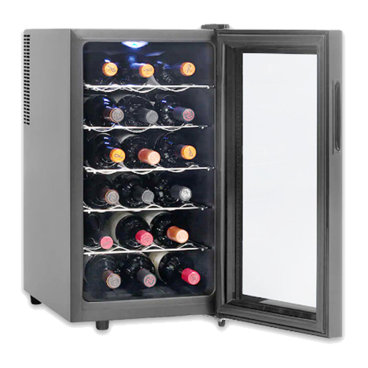 Cava De Vinos Vondom Para 18 Botellas Con Estantes De Madera