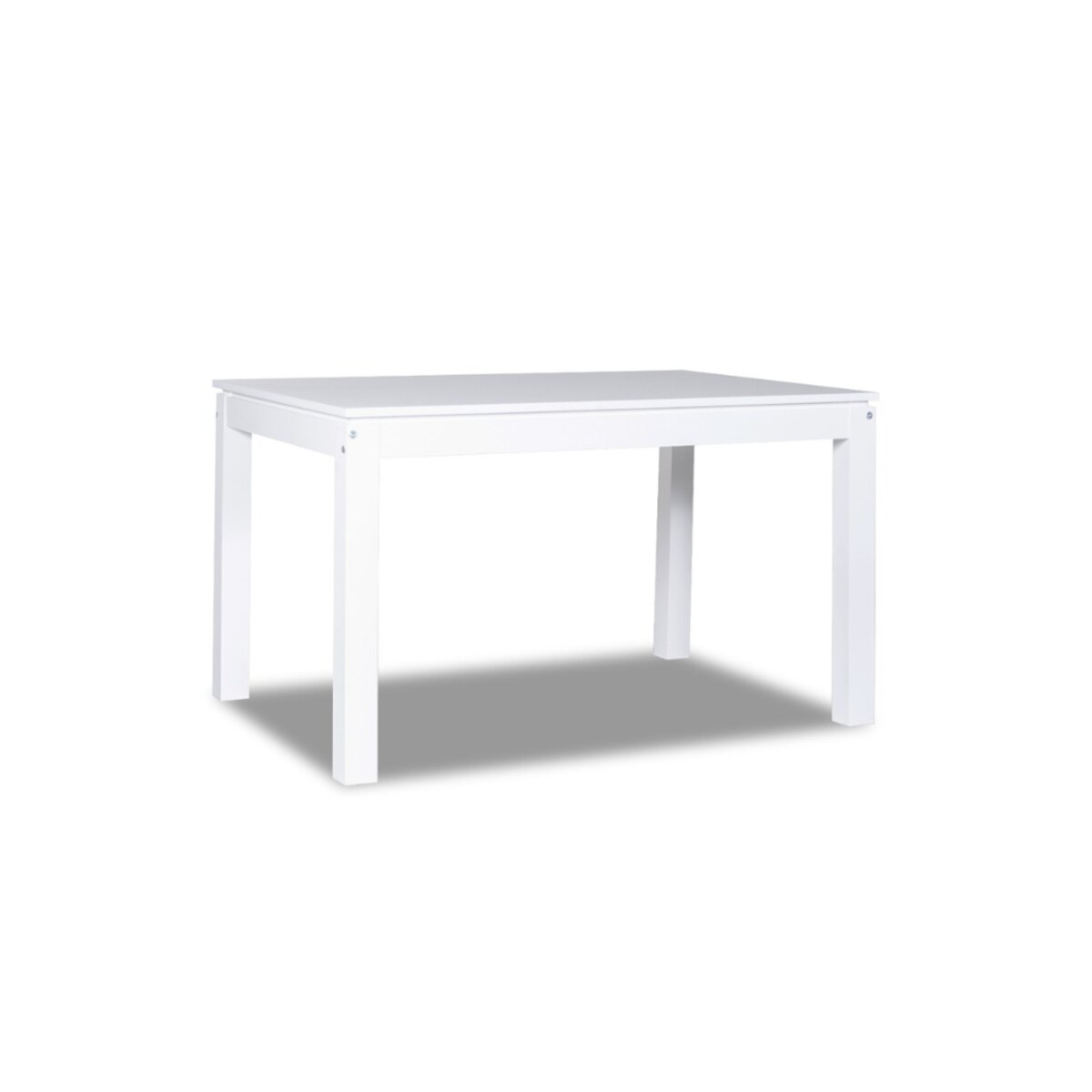 Mesa Moderna Blanca 130cm - Diseño Minimalista y Funcional-1