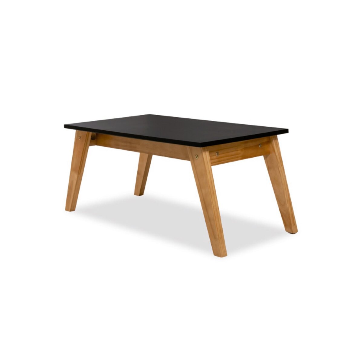 MESA RATONA ESCANDINAVA MIEL NEGRA
