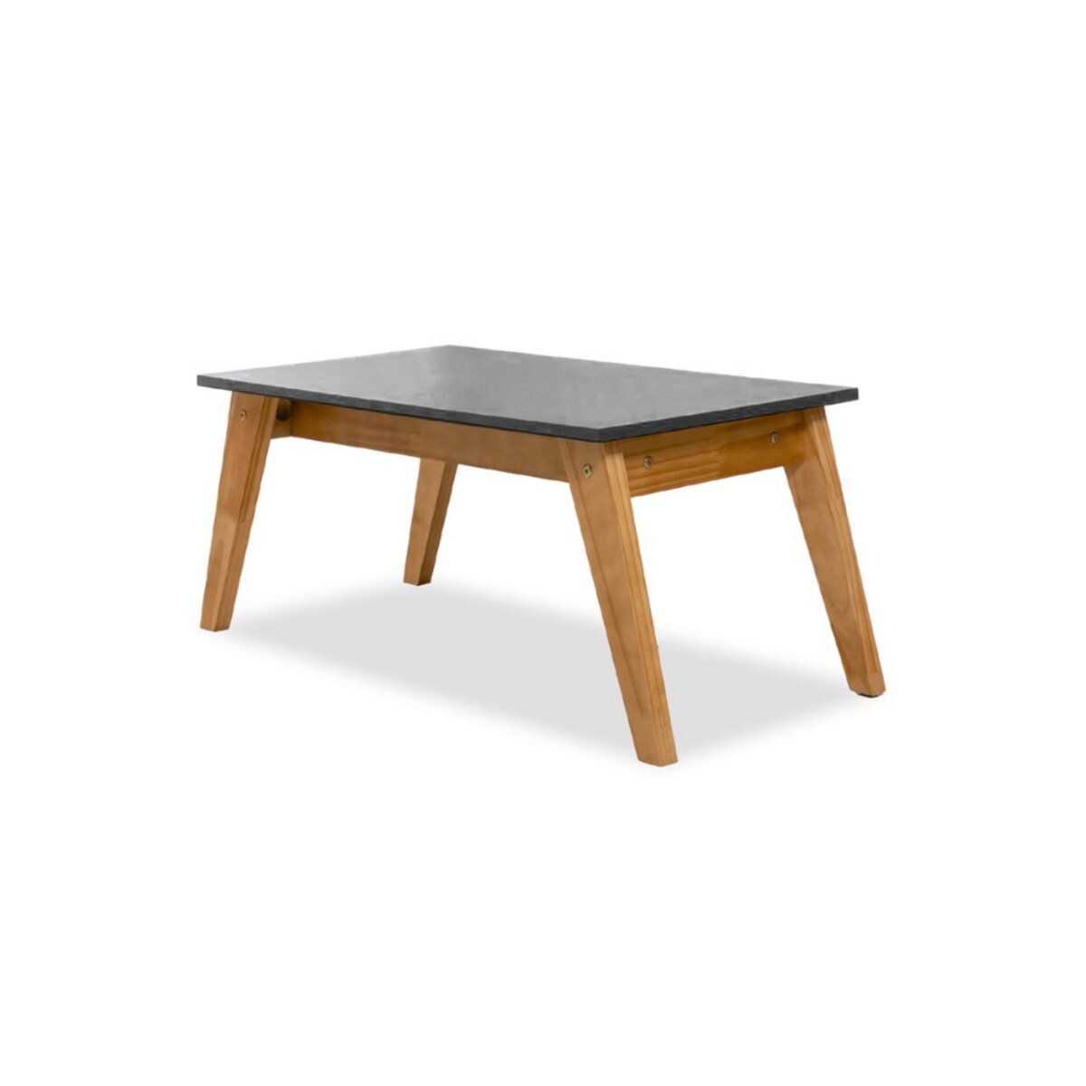MESA RATONA ESCANDINAVA MIEL GRIS