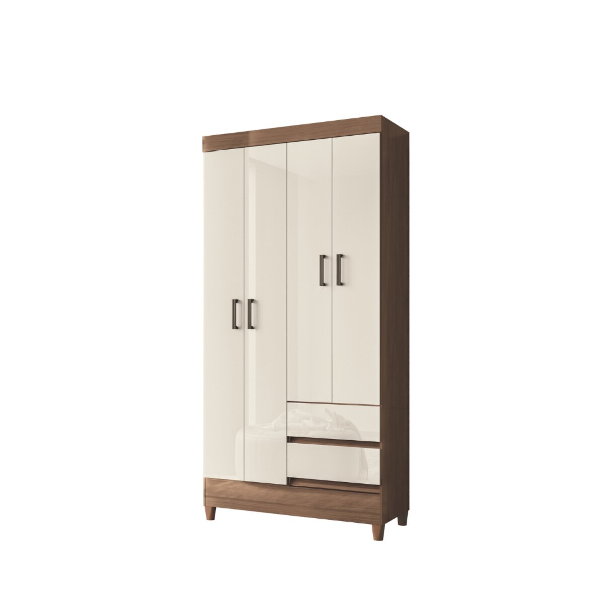 PLACARD FIT 4.2 BLANCO CON MARRON SANTOS ANDIRÁ
