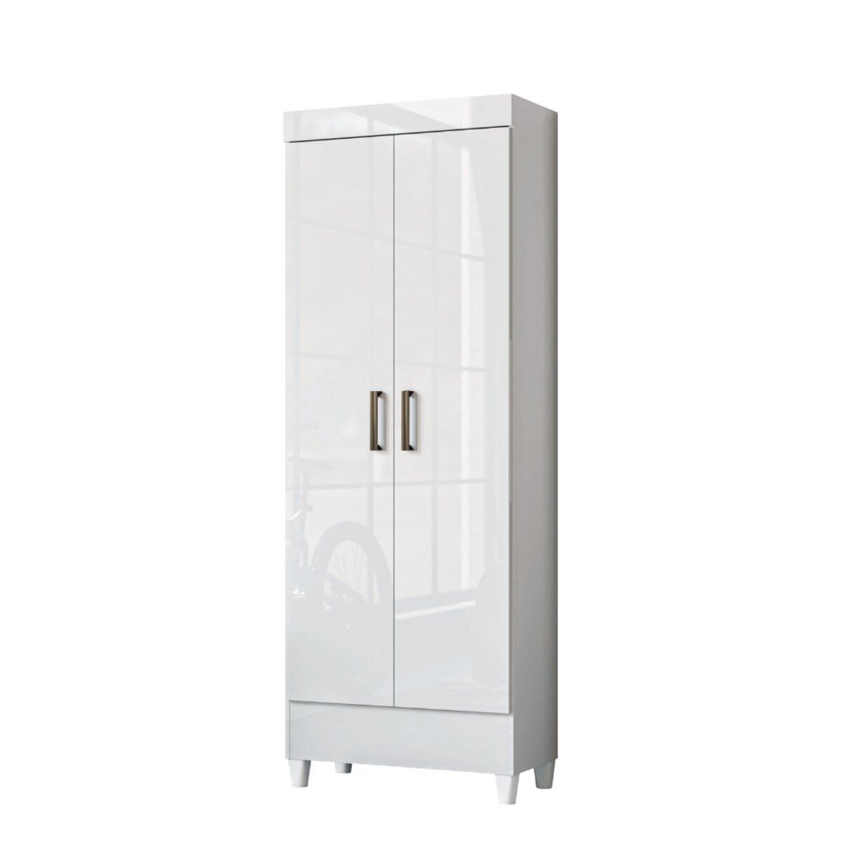 Mueble Despensero MULTIUSO FIT 2 PUERTAS con blanco