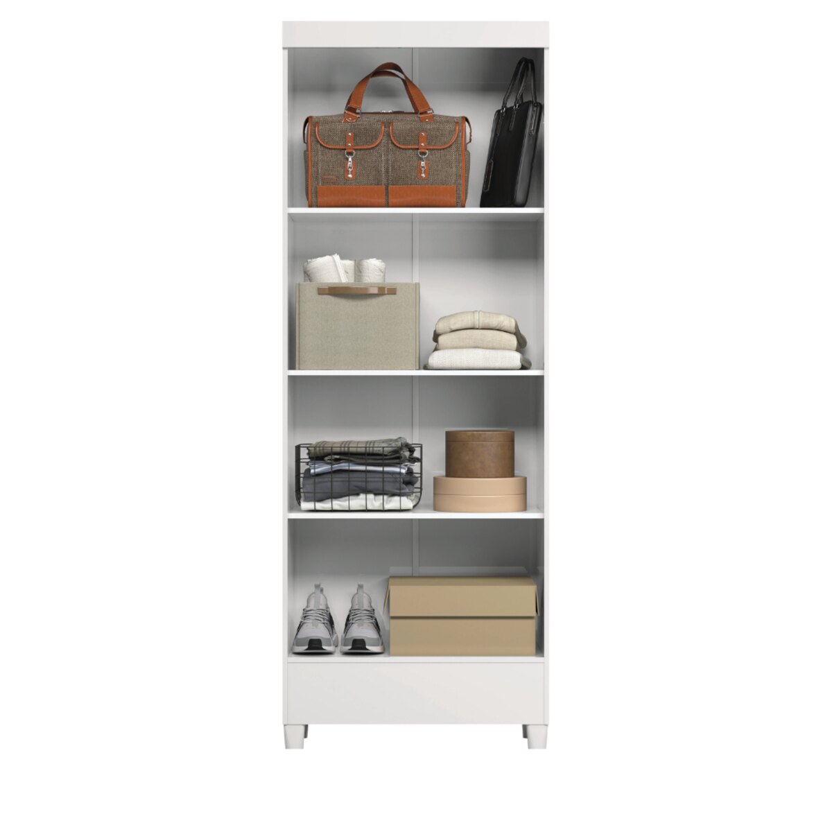Mueble Despensero MULTIUSO FIT 2 PUERTAS con blanco-3