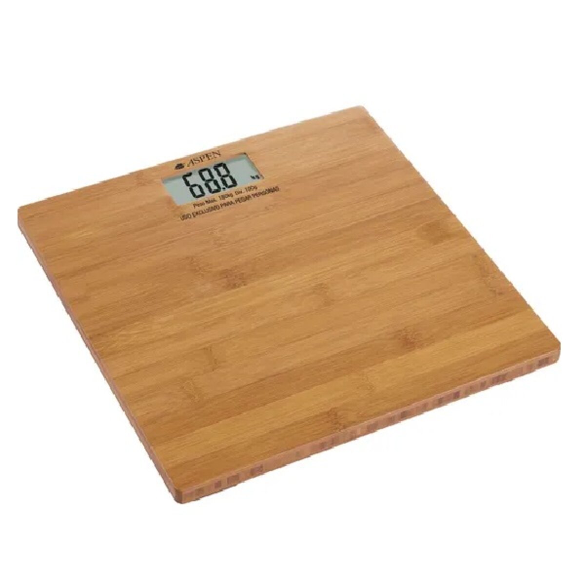 Aspen Balanza Digital De Baño Bamboo Eb 3110  180kg