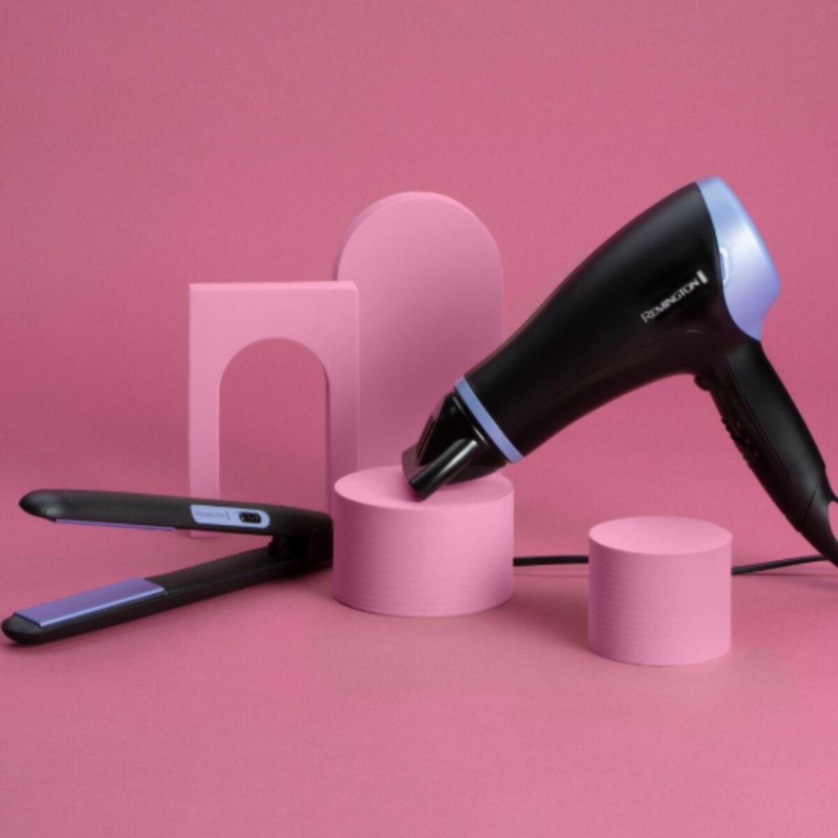 Combo Remington Style Essentials Planchita + Secador D3016gp-4
