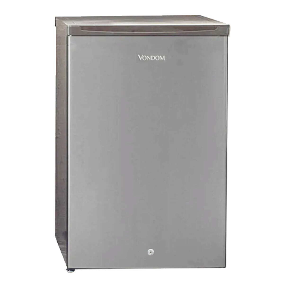 HELADERA FRIGOBAR VONDOM HEL82SILVER 124LT-1