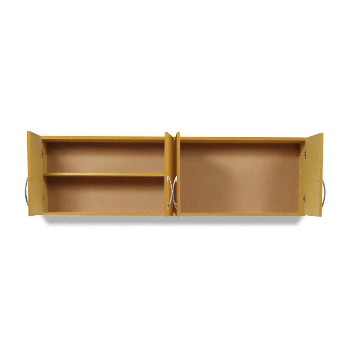 Alacena 4 Puertas 1,60 Mts Melamina Mdp Con Estante-2