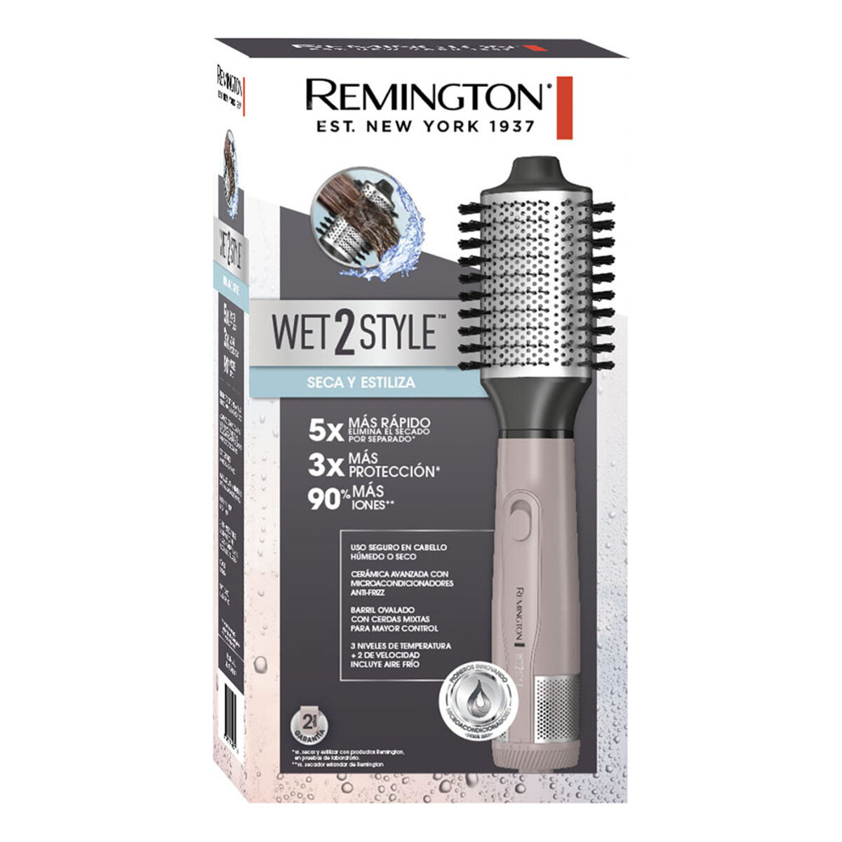 Remington As15a Cepillo De Aire Caliente Wet2style-1