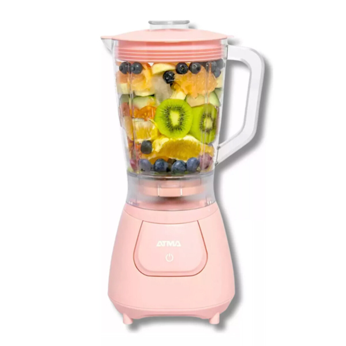 Licuadora 240W 1.2L Vaso BPA Free Rosa - Ideal Para Batidos