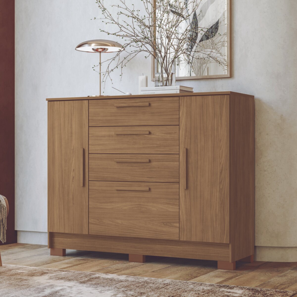 COMODA PINHAIS 2.4 JATOBA/JATOBA Santos Andirá-2
