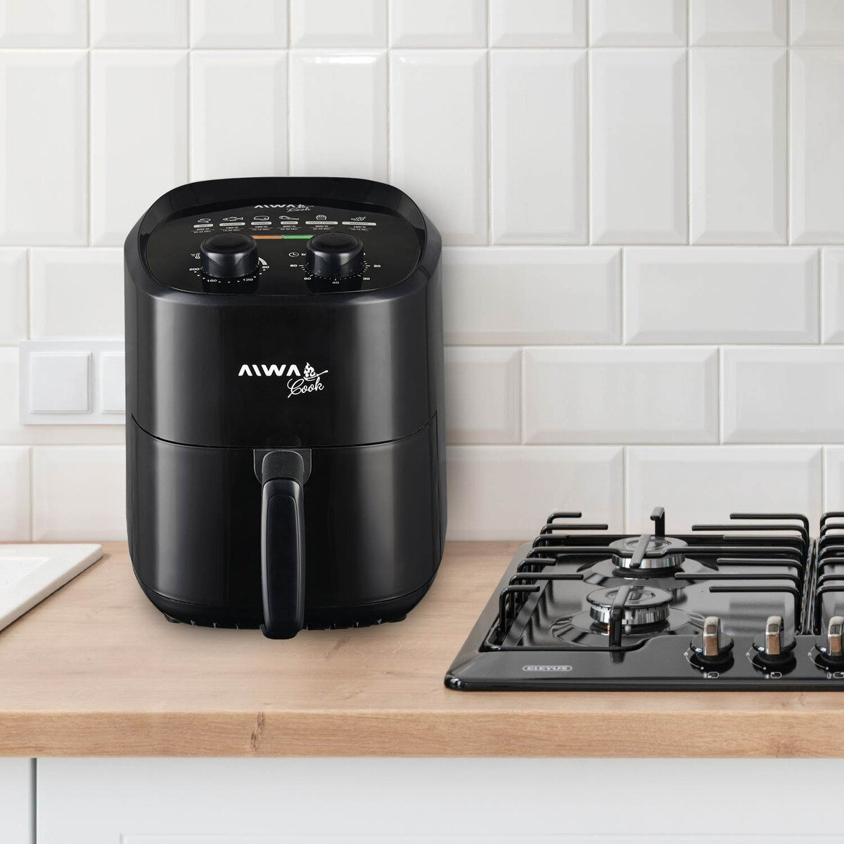 Freidora aire Aiwa Cook 3,6 litros 1400W 200°C temporizador-4