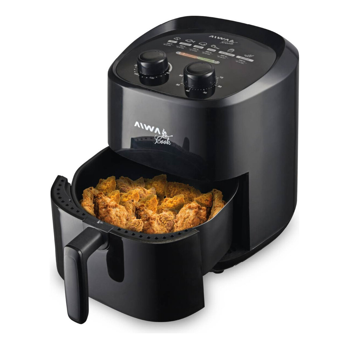 Freidora aire Aiwa Cook 3,6 litros 1400W 200°C temporizador-3