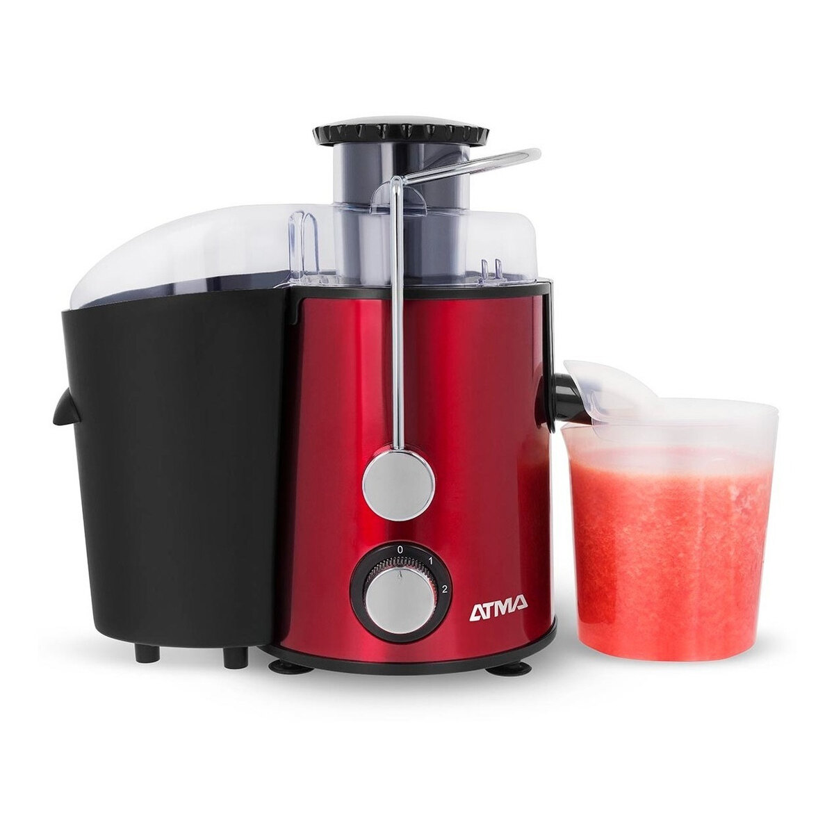 Juguera Eléctrica Atma Essential Juat21rp Roja 400w-2