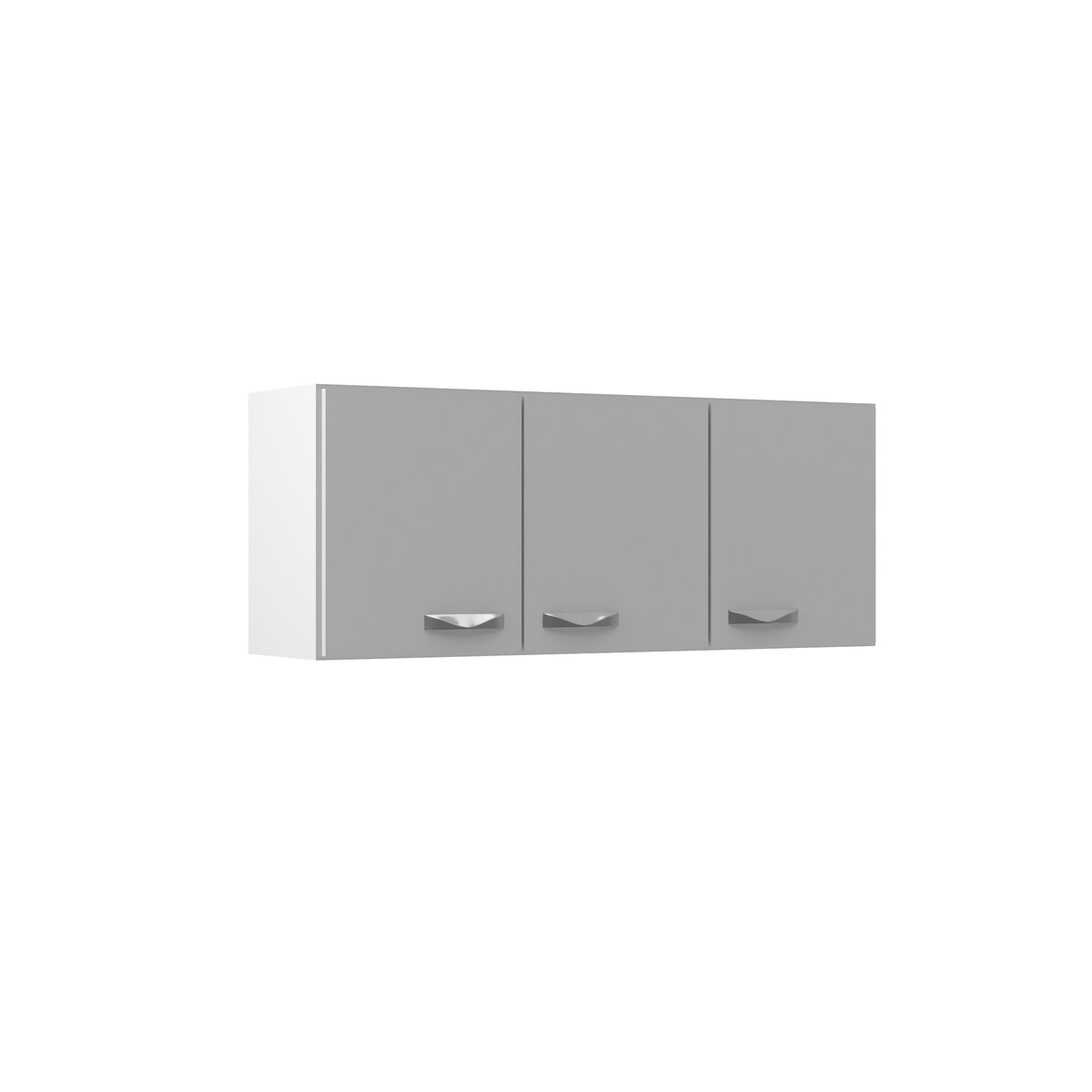 Alacena 3 Puertas 1.20m Blanco - Organización Cocina