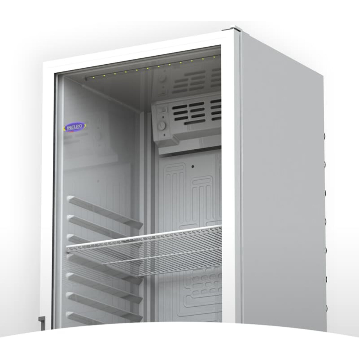 Exhibidor Vertical Inelro Mt-450 437 Litros R290 Plafón Led-3