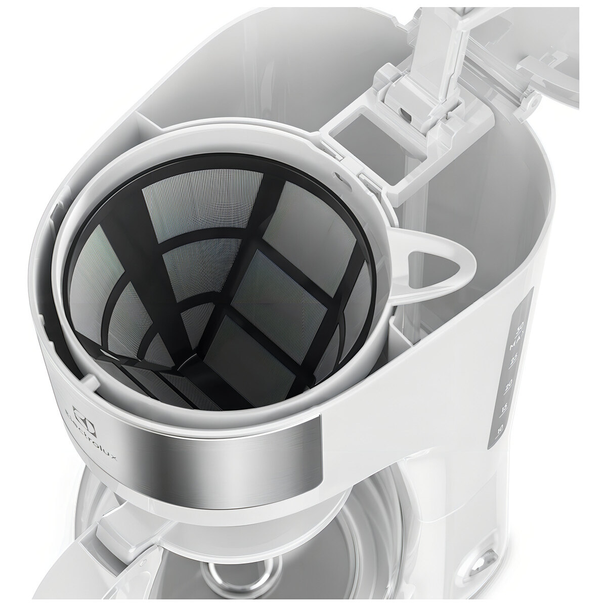 Cafetera Eléctrica Electrolux Inox Ecm21 1,2l Color Blanco-3