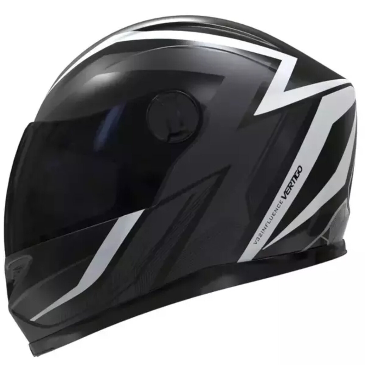 Casco Vertigo V32 XL Integral Blanco/Negro Visor Fumé