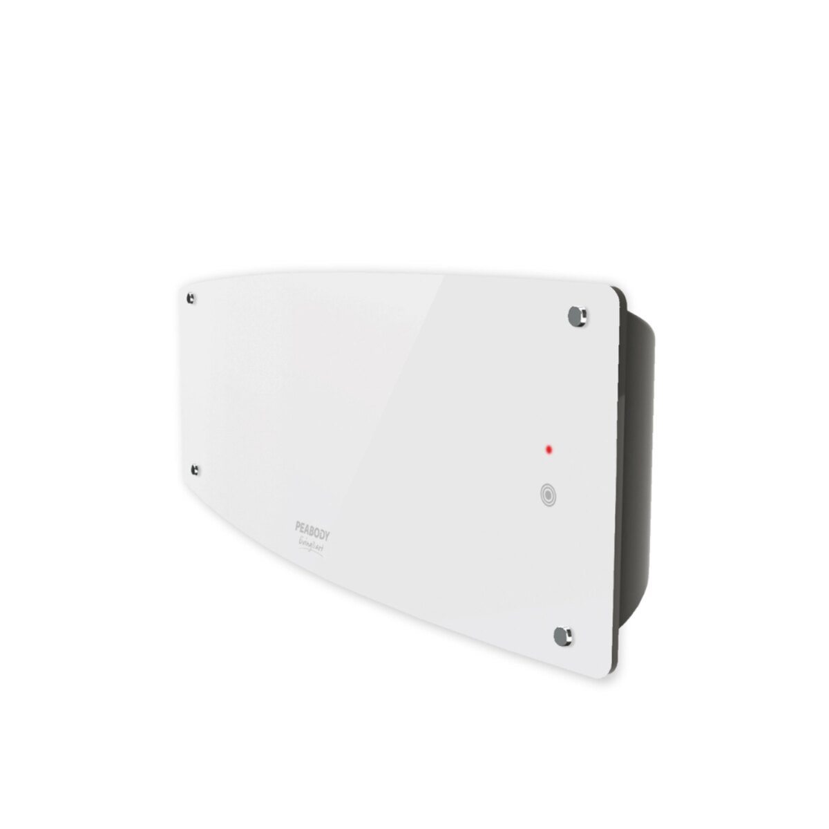 Caloventor Pared Peabody 2000W Vidrio Curvo Templado + Control-2