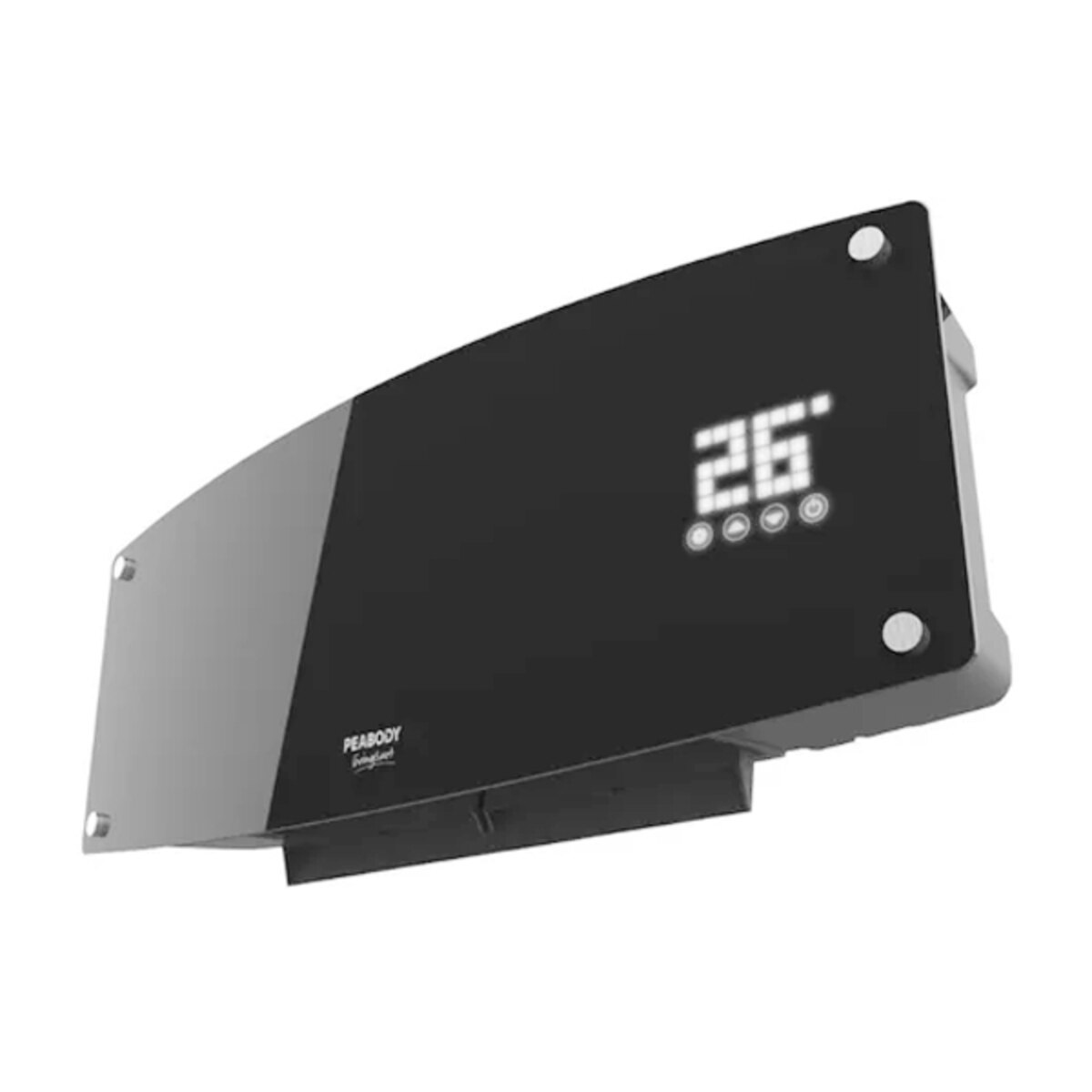 Caloventor Pared Peabody 2000W Vidrio Curvo Templado + Control-4