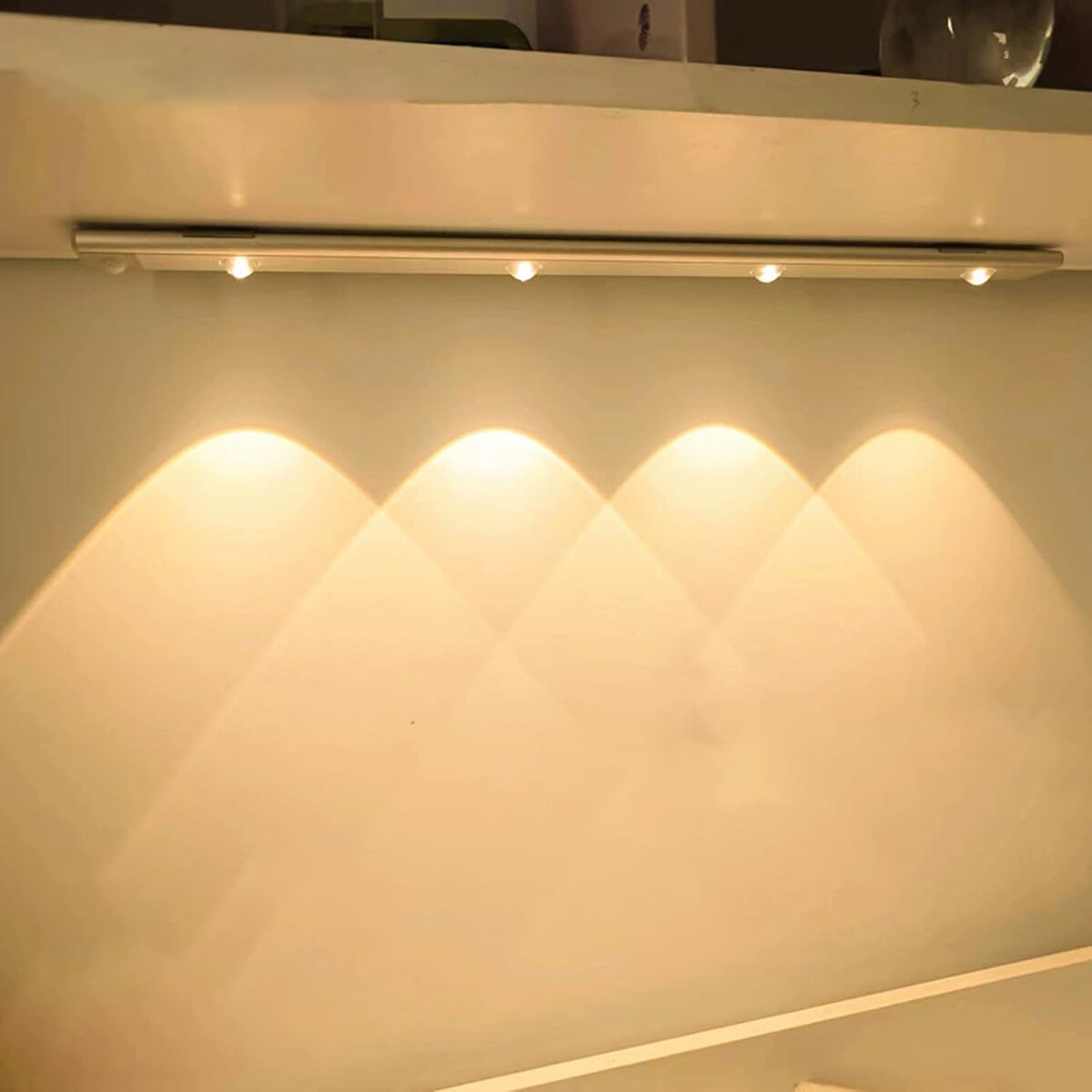 Lampara Tira 4 Luces Led Sensor 60cm Usb Luz Blanco-4