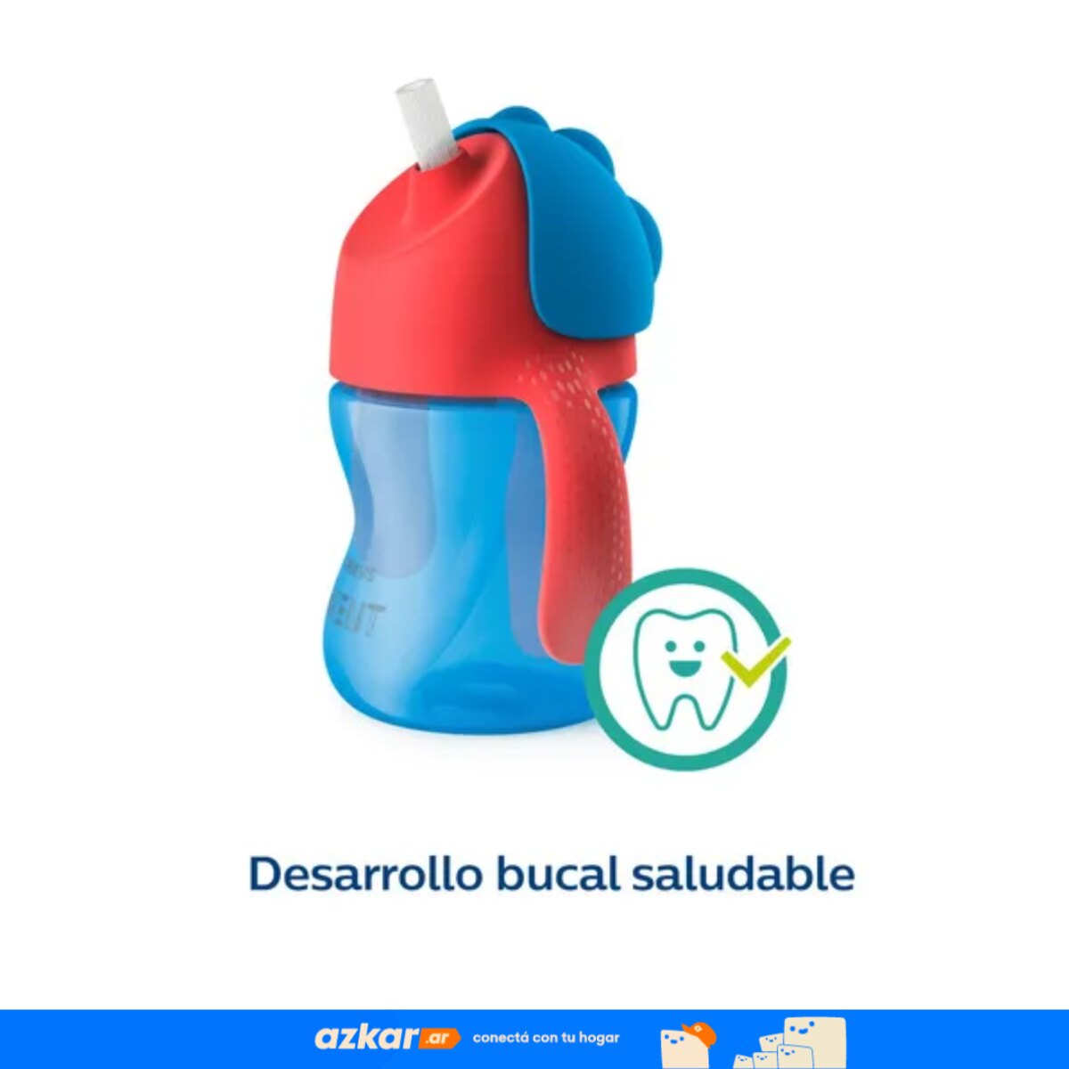 Vaso para Bebes con Asas Avent SCF-796/01 Con Sorbete 200ml-4