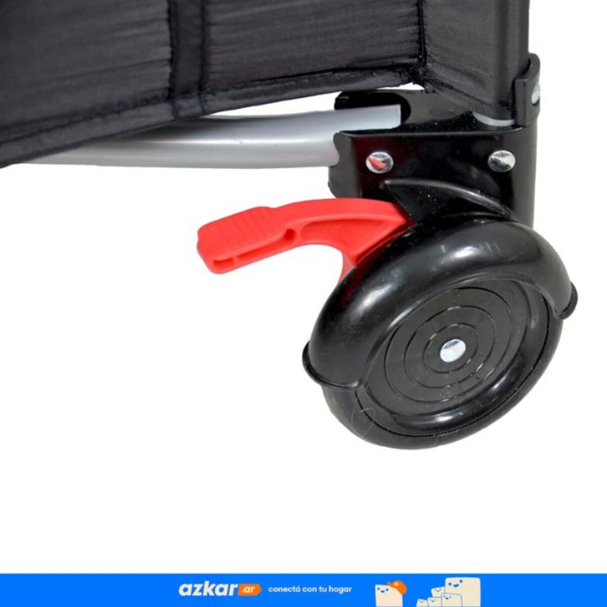 Practicuna Colecho Bolso Plegable Bipokids Negro tela Liso-3