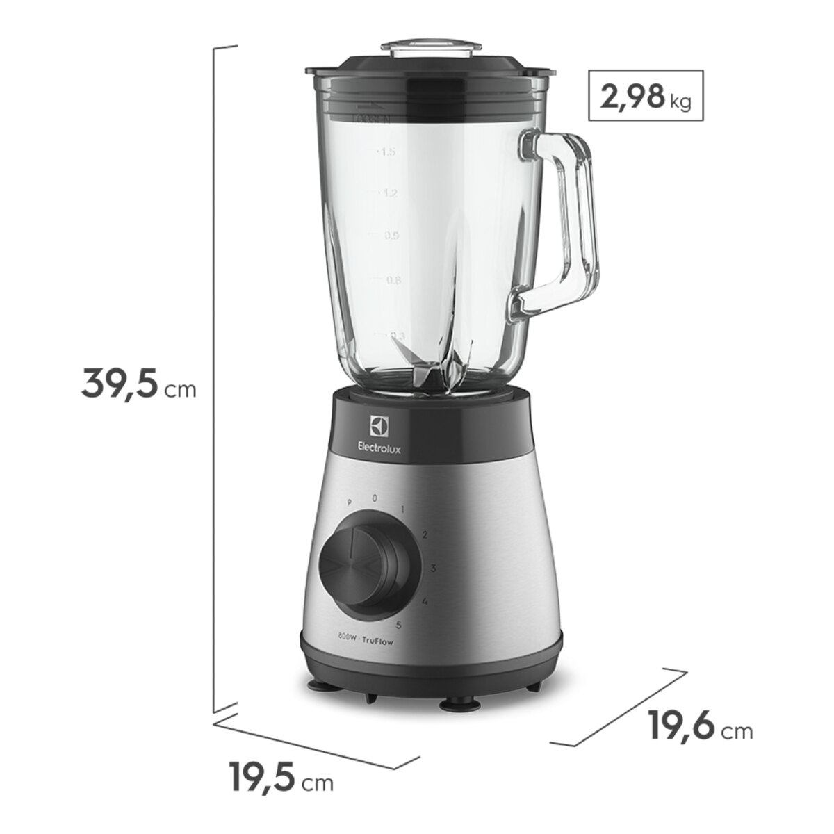 Licuadora Electrolux Experience 800w Ebs30-1