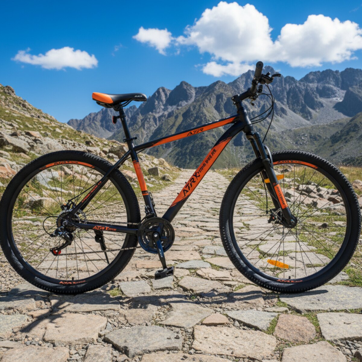 BICICLETA ATR XTREME ACERO R29 SHIMANO NARANJA L-2