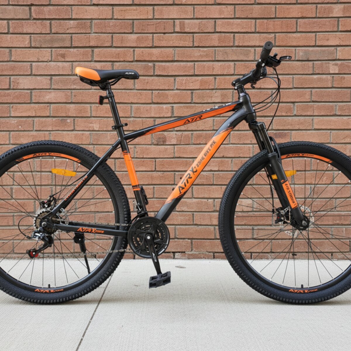 BICICLETA ATR XTREME ACERO R29 SHIMANO NARANJA L-3