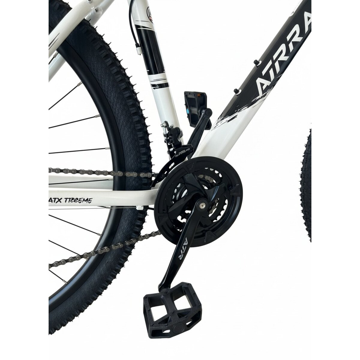 BICICLETA ATR XTREME ACERO R29 SHIMANO BLANCA L-3