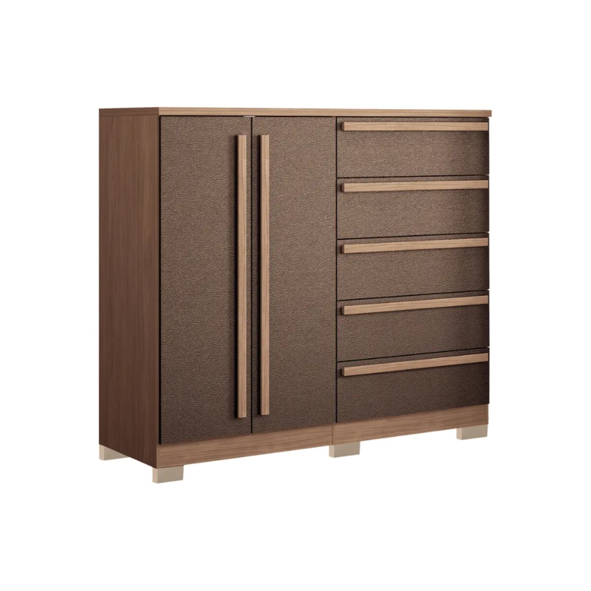 COMODA MALA GOLD 2-5 WOOD/TERRAC