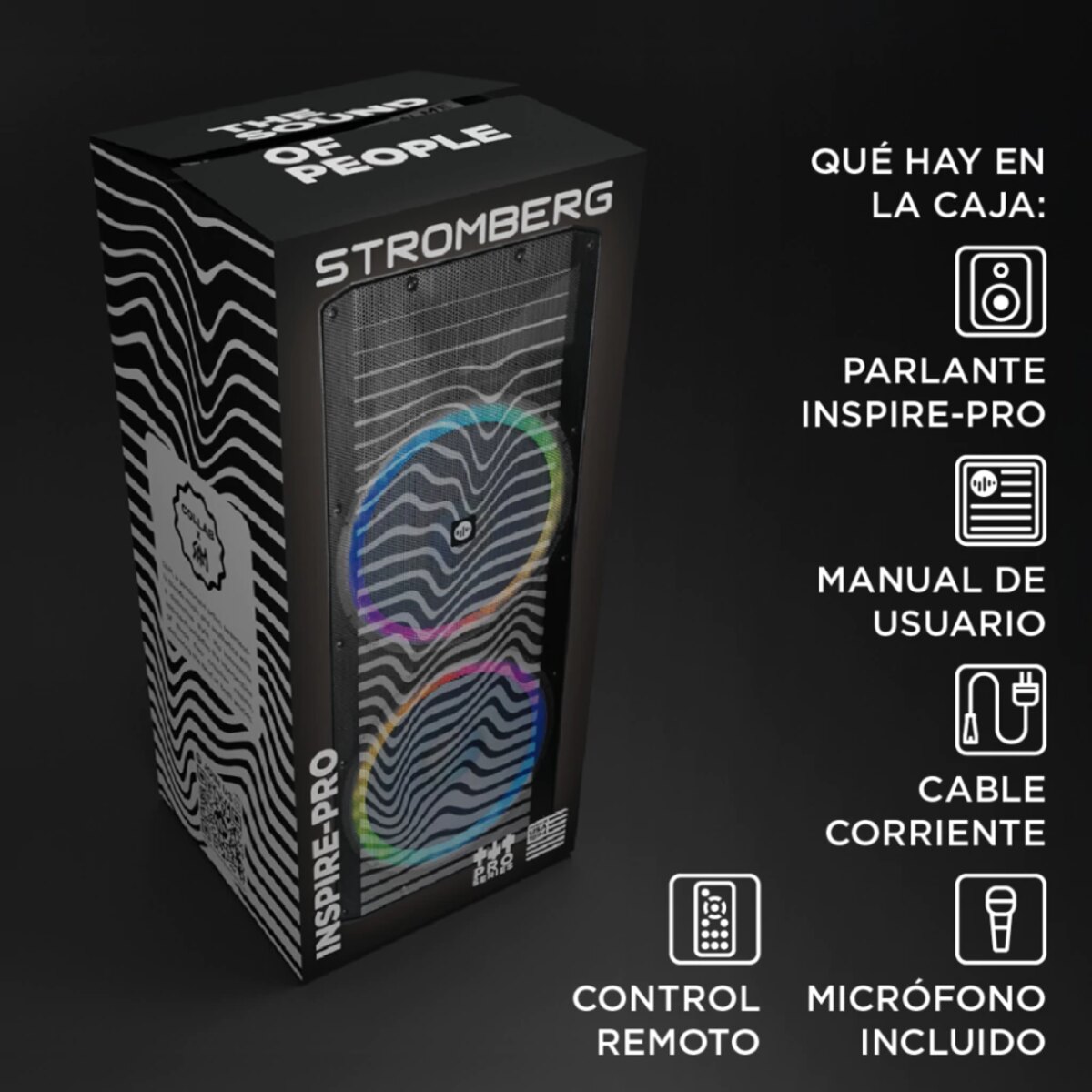 PARLANTE PORTATIL STROMBERG INSPIRE-PRO-4