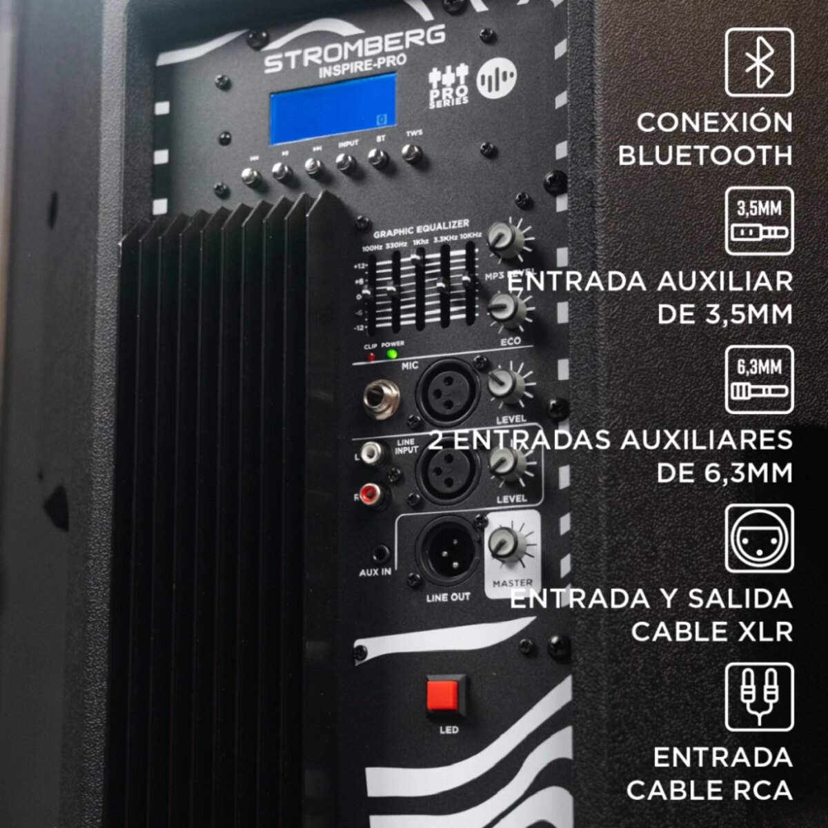 PARLANTE PORTATIL STROMBERG INSPIRE-PRO-3